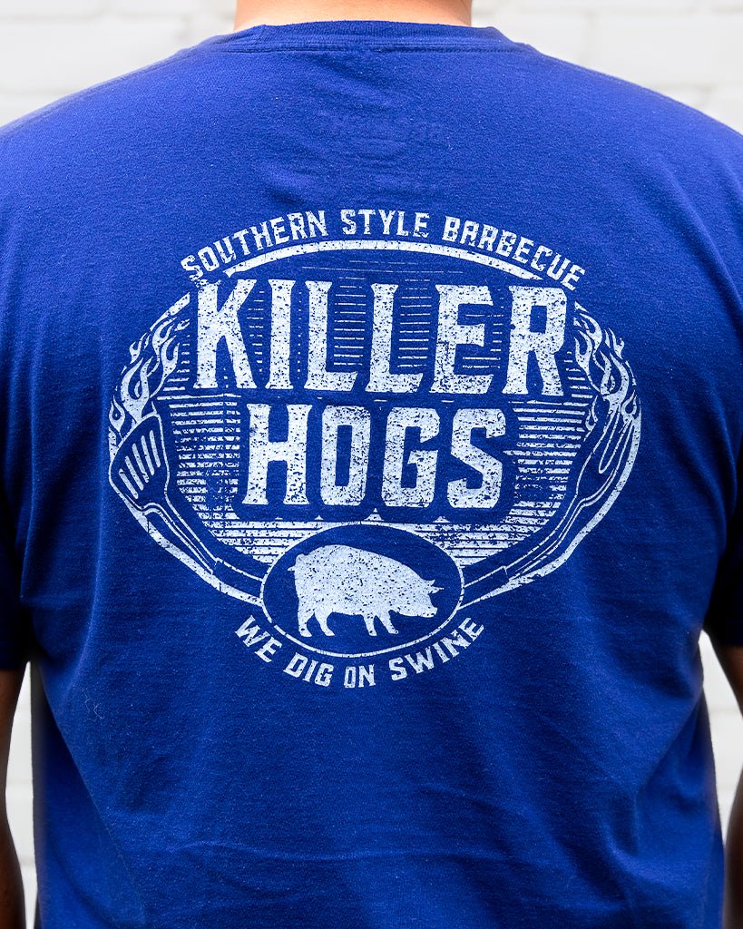 Killer Hogs Southern Style T-Shirt - Navy - HowToBBQRight
